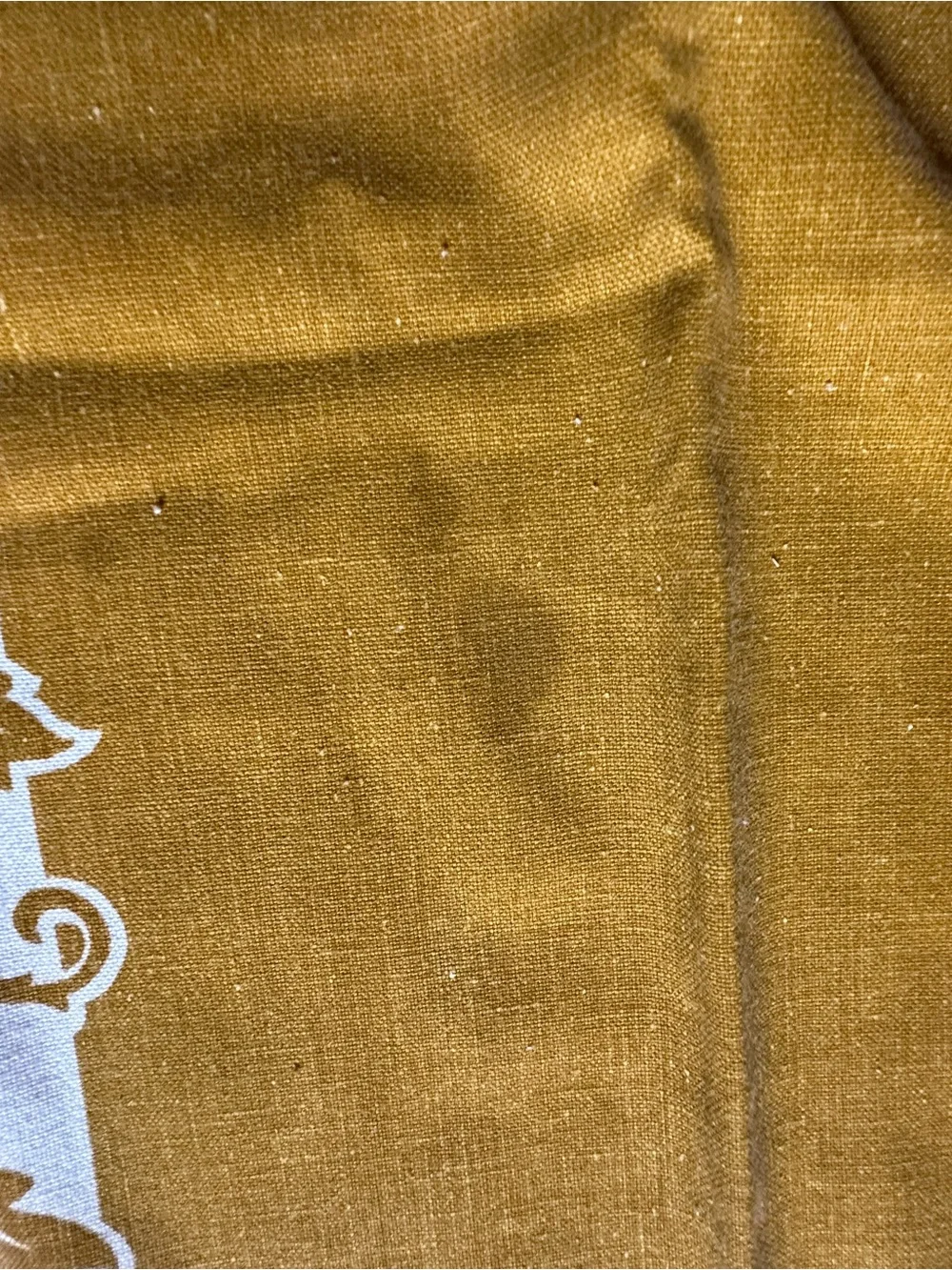 Vintage Linen Tablecloth Upcycle 48” x 66”